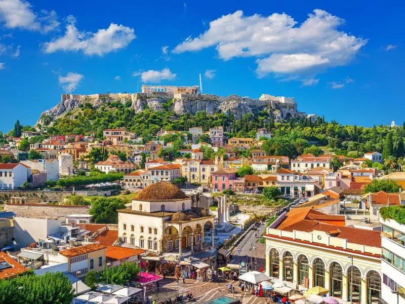 Acropolis in Athens, Greece