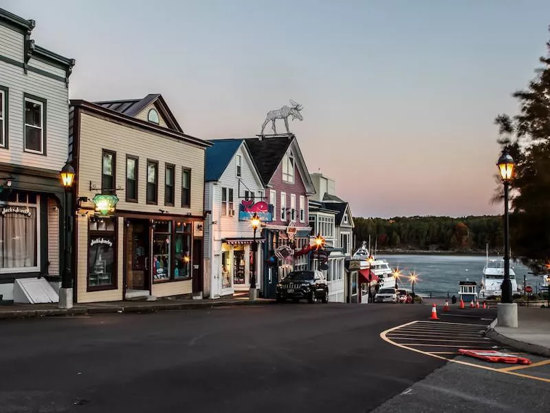 Bar Harbor downtown