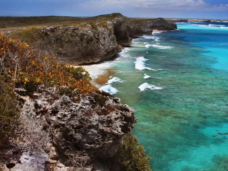 Mudjin Harbor in Turks and Caicos