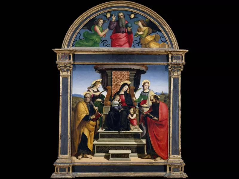 Raphael’s 'Madonna and Child Enthroned with Saints'