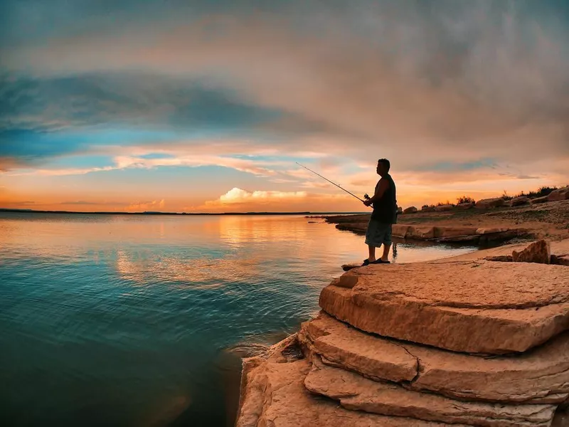 Fishing in Santa Rosa Lake