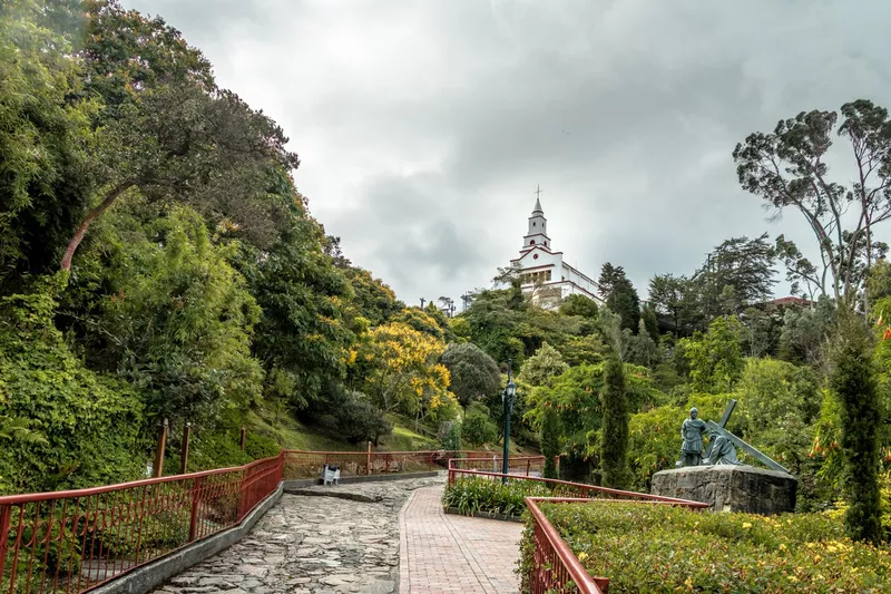 Walkway on top of Monserrate Hill