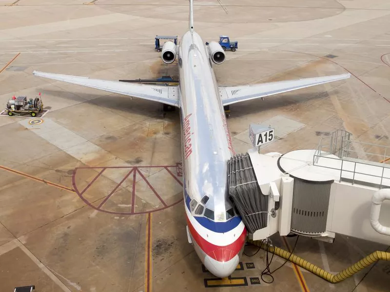 American Airlines Airplane at Dallas - Ft Worth (DFW) Airport