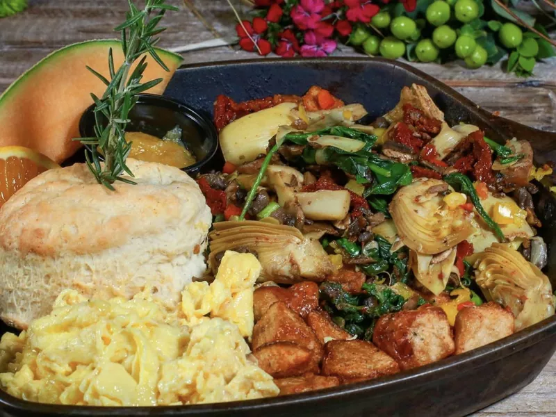 Hash House veggie hash