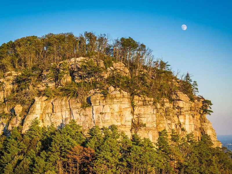 Big Pinnacle of Pilot Mountain