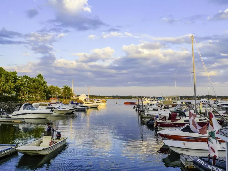 Downtown Charlottetown marina