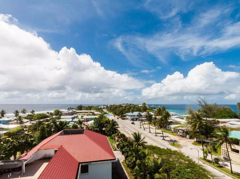 Majuro town, Marshall Islands