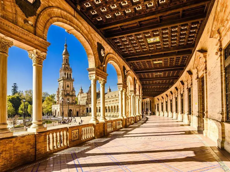 Plaza de Espana Seville, Spain