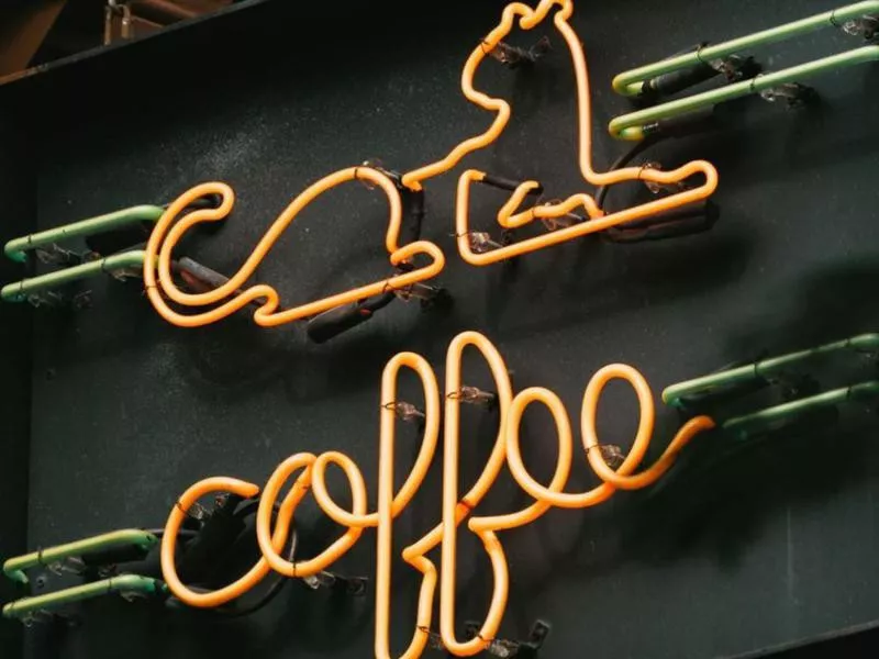 Coffee shop logo