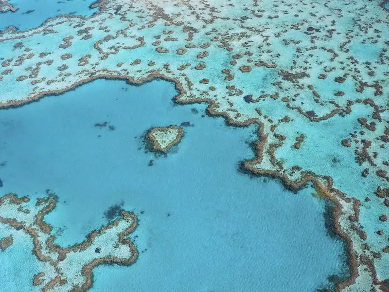 Heart reef, Australia