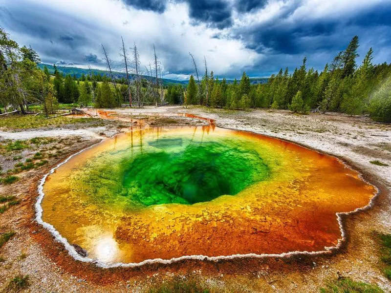 Morning Glory pool, Yellowstone