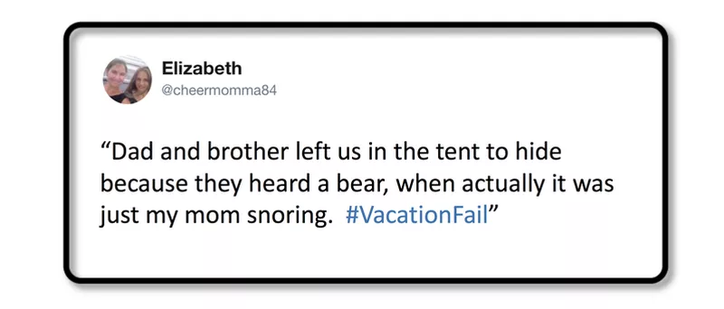 Vacation Fail