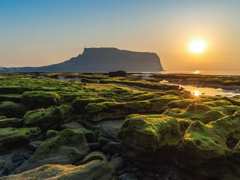 Jeju Island South Korea, Seongsan Ilchulbong