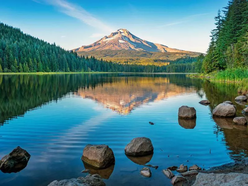 Trillium Lake and Mount Hood, Oregon