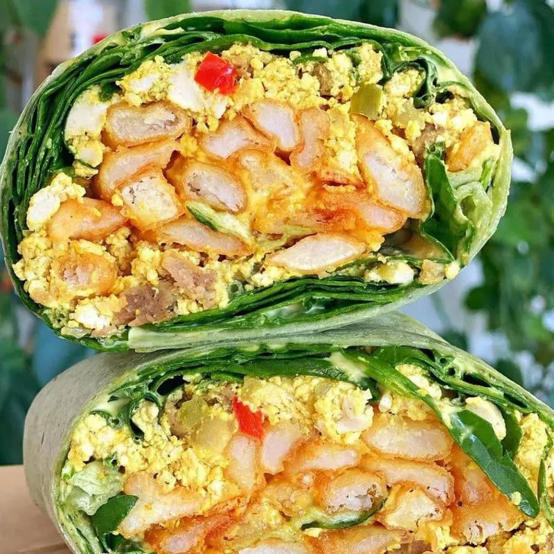 Garden Grill breakfast burrito