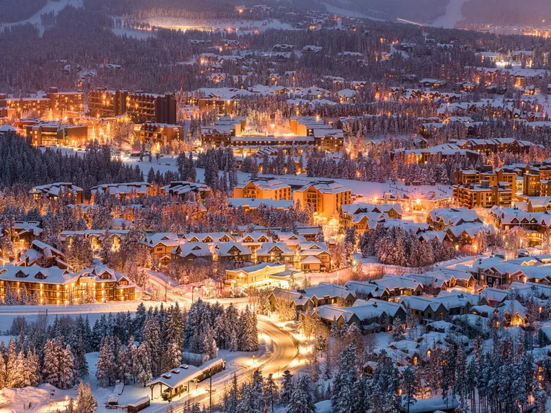 Breckenridge, Colorado, USA in Winter