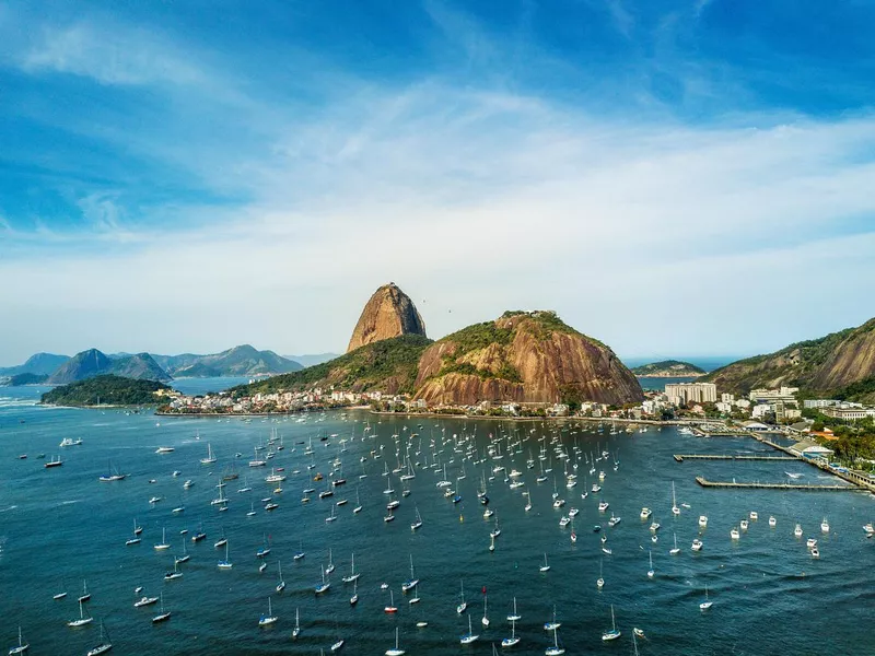 Sugarloaf Mountain in Rio de Janeiro, Brazil