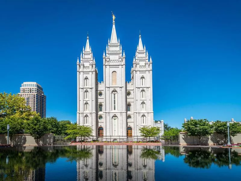 Salt Lake City LDS Temple, Utah