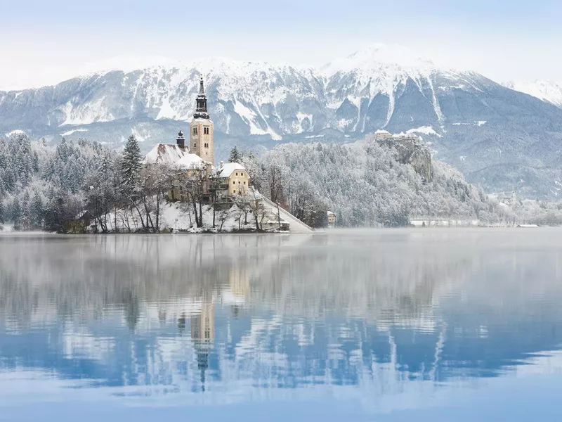 Winter in Bled