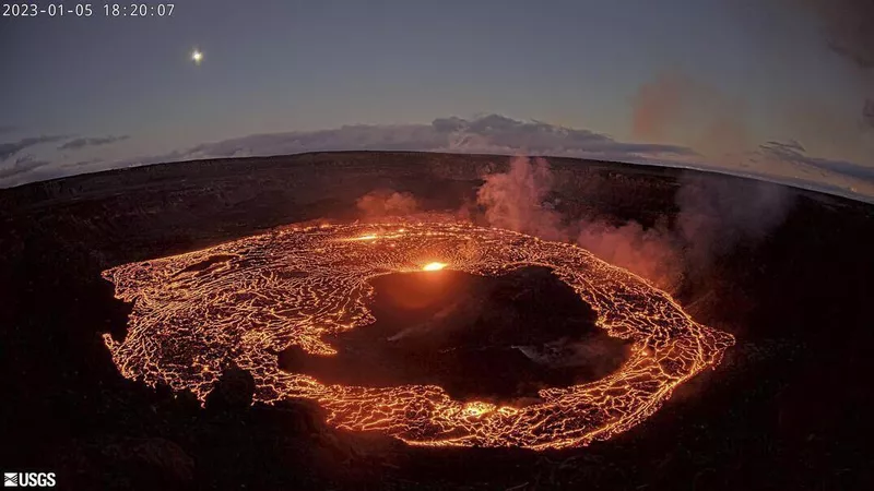 Hawaii’s Kilauea volcano