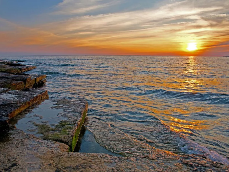 Sackets Harbor, New York - Lake Ontario