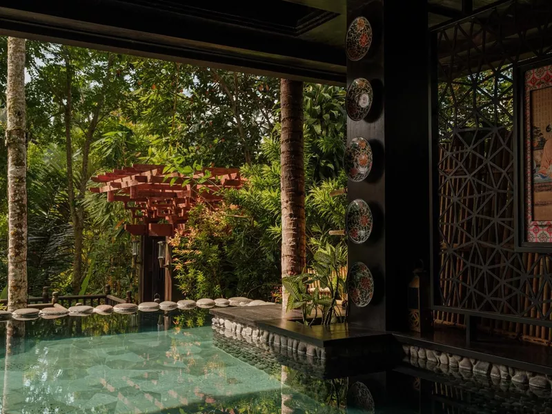 Capella Ubud pool