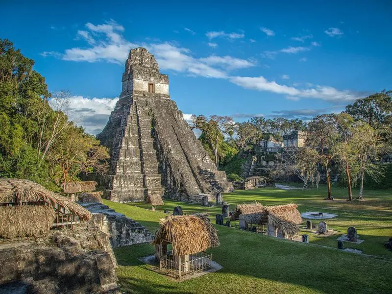 Maya Pyramid in Tikal