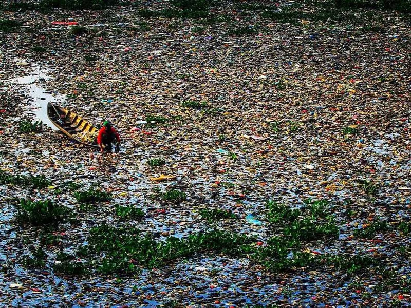 Citarum River in Indonesia