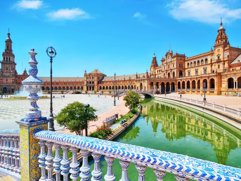 Plaza de Espana in Seville