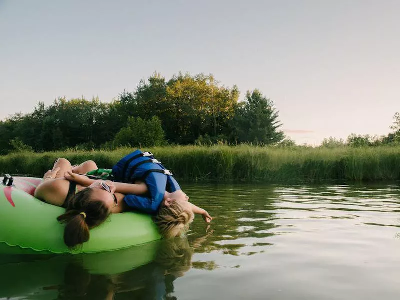 Michigan lazy river tubing