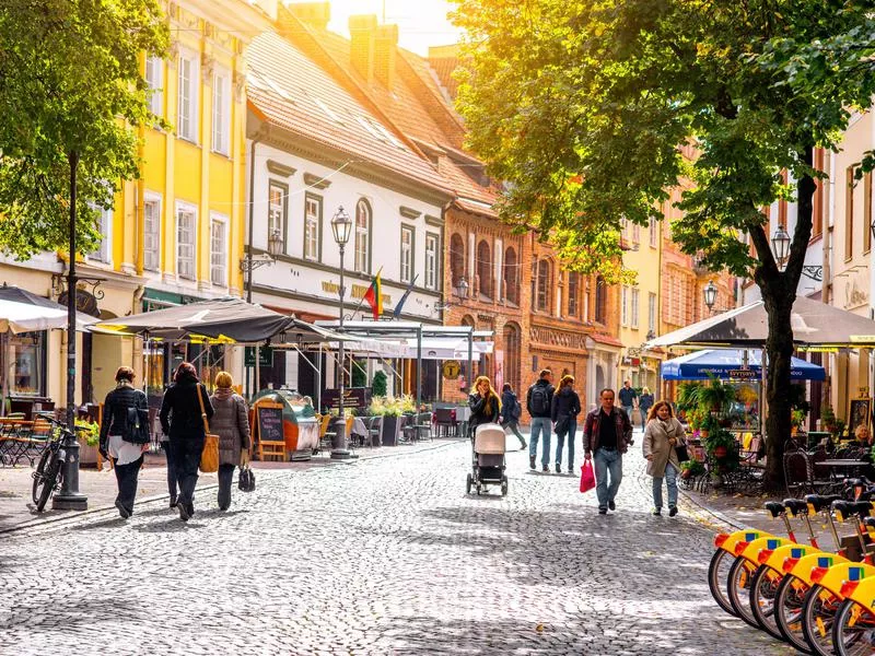 Old town of Vilnius, Lithuania