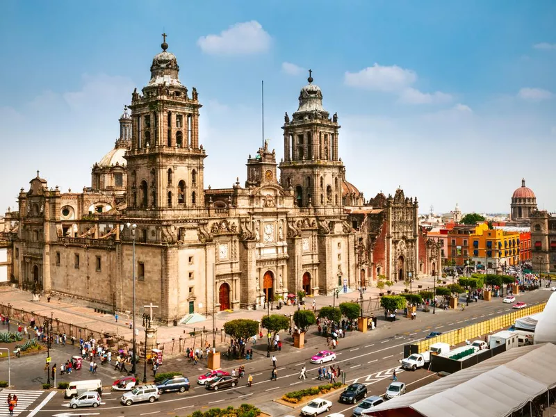 Zocalo Square in Mexico City