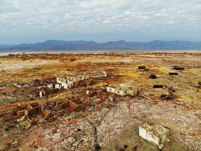 Dallol ruins