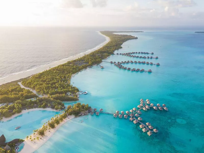 Bora Bora overwater bungalows