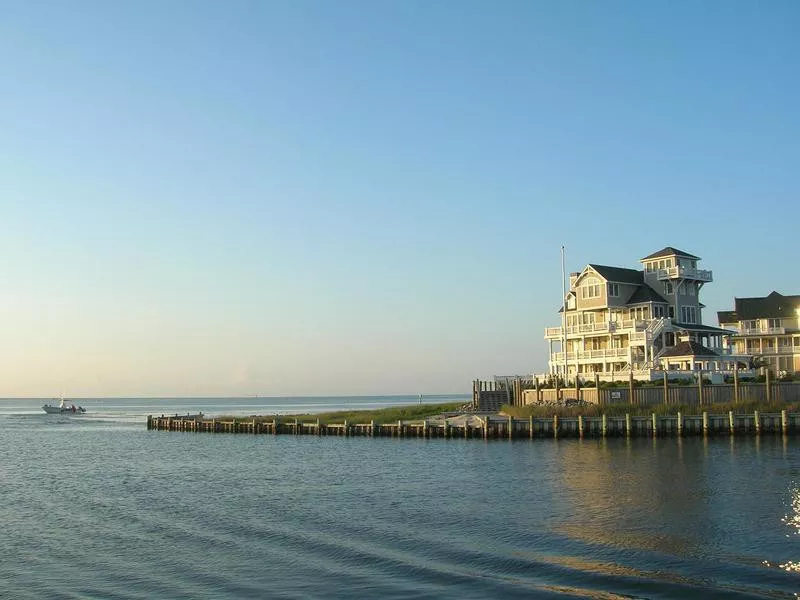 Ocracoke Island water