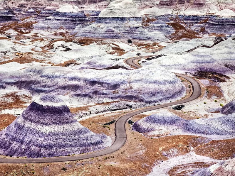 Blue Mesa at Petrified Forest National Park