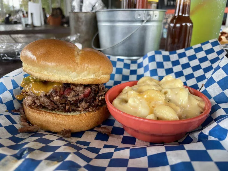 Brisket BBQ sandwich