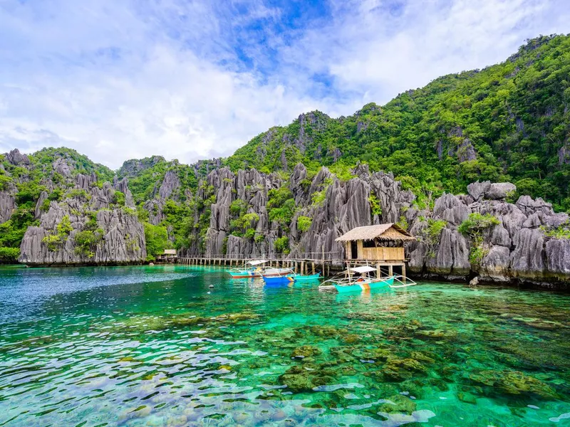 Twin Lagoon in Coron, Palawan, Philippines