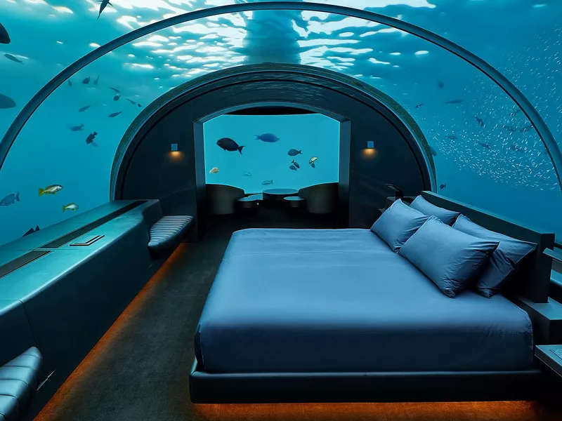 Muraki underwater suite at Conrad Maldives