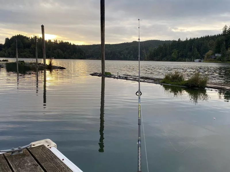 Fishing in North Tenmile Lake