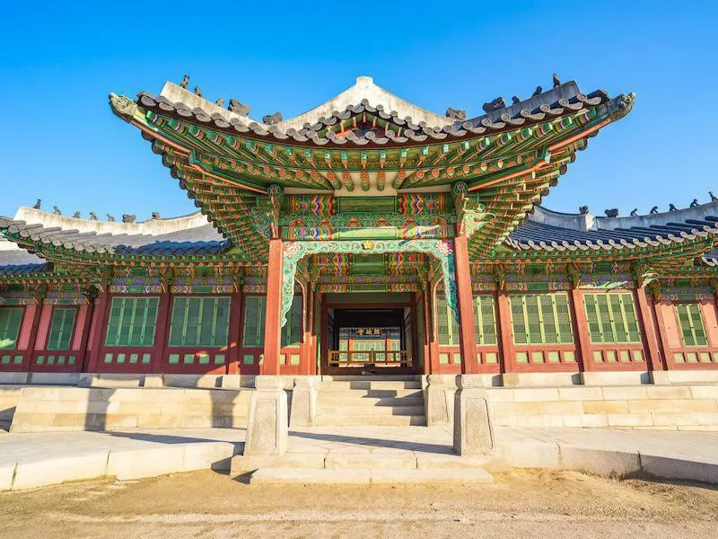 Changdeokgung Palace in Seoul, South Korea