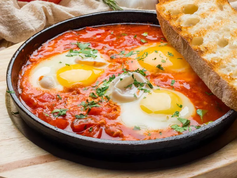 Traditional shakshuka