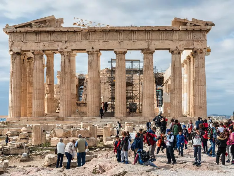 Acropolis in Greece