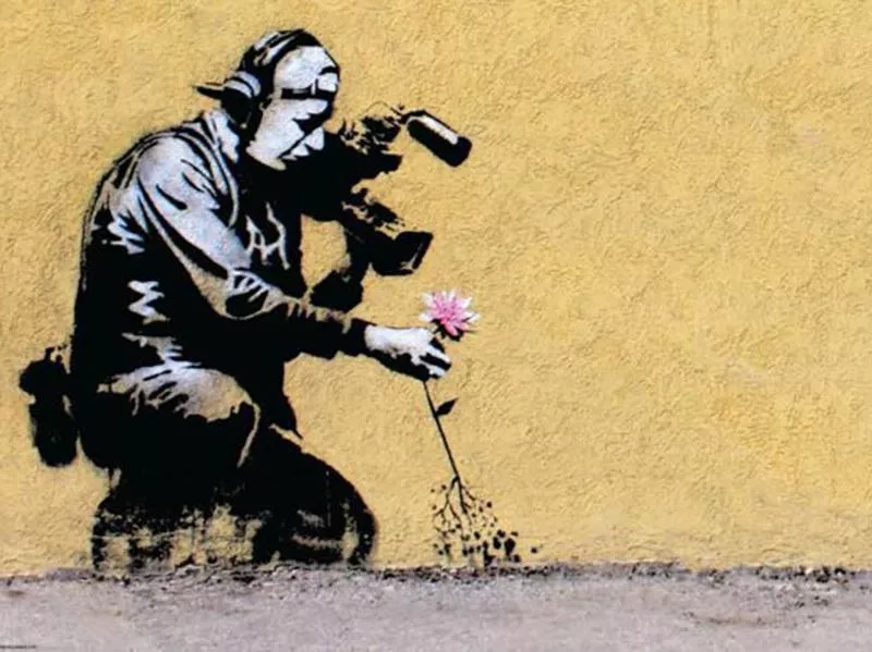 Cameraman and Flower’