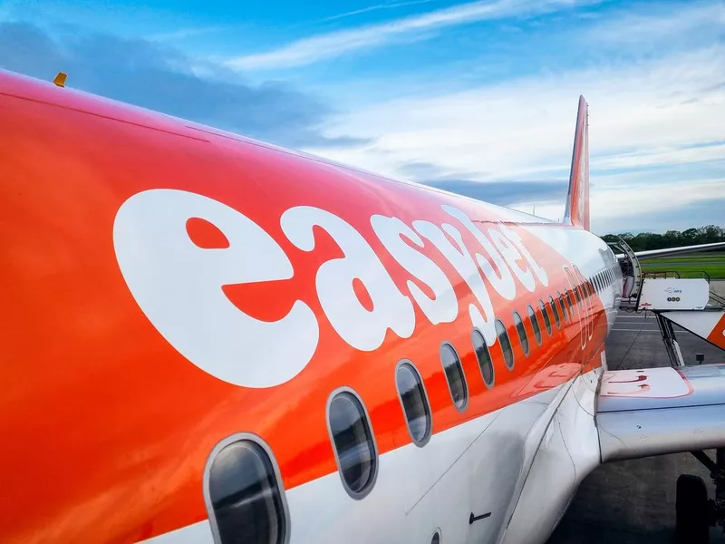 Easyjet flight boarding