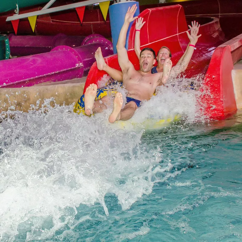 Kahuna Laguna Indoor Water Park in North Conway