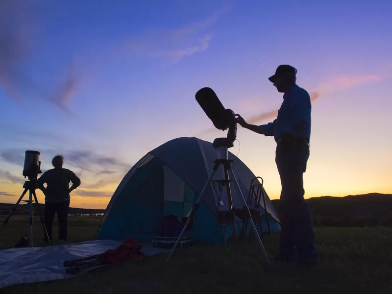 Nebraska Star Party telescopes