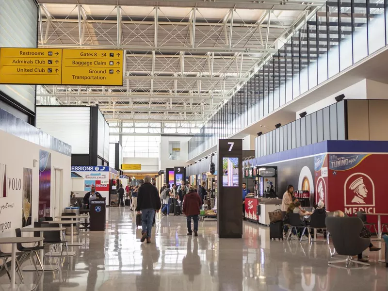 Austin Bergstrom airport terminal