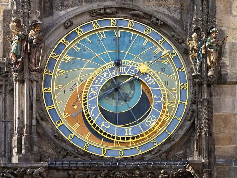 Astronomical Clock in Prague, Czech Republic