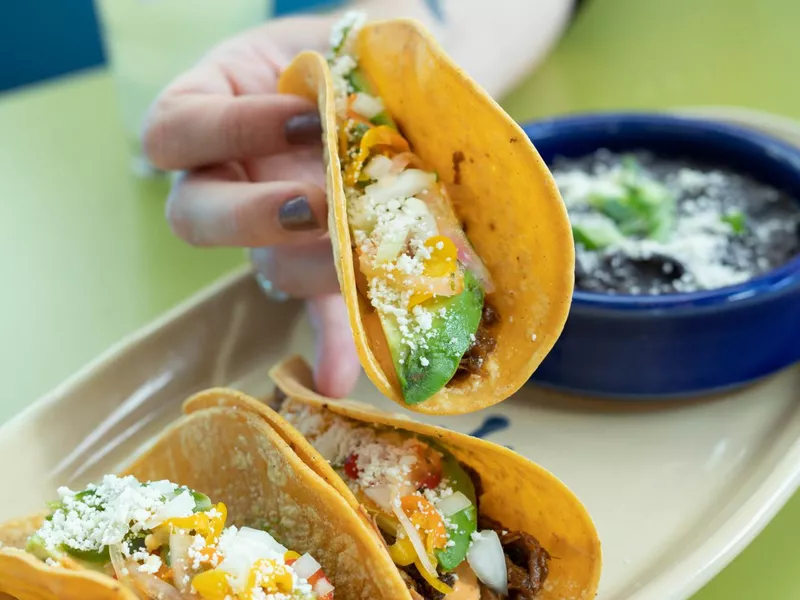 Breakfast tacos at Snooze